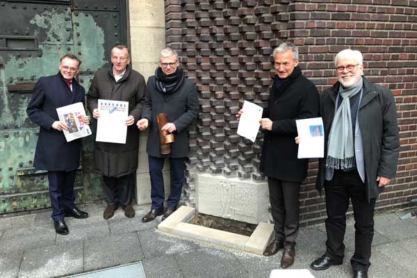 Grundsteinlegung Umbau Heilig Kreuz Kirche, Gelsenkirchen