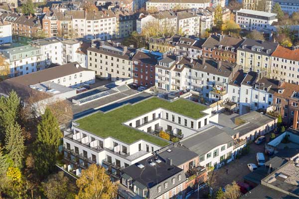 Baubeginn von 74 Appartements an der Lütticher Straße in Aachen