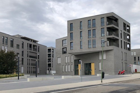 Wohnquartier Henri-Dunant-Straße Essen kurz vor Fertigstellung