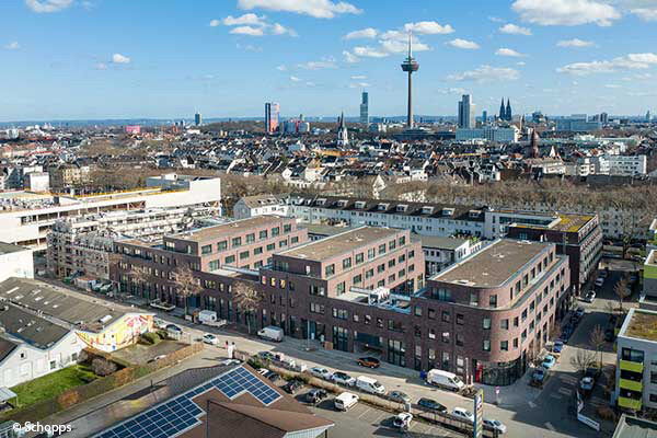 Fertigstellung Grüner Weg, Köln-Ehrenfeld