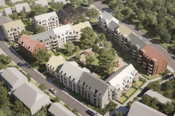 Wohnbauprojekt Schlebuscher Weg in Köln-Höhenhaus in der Planung